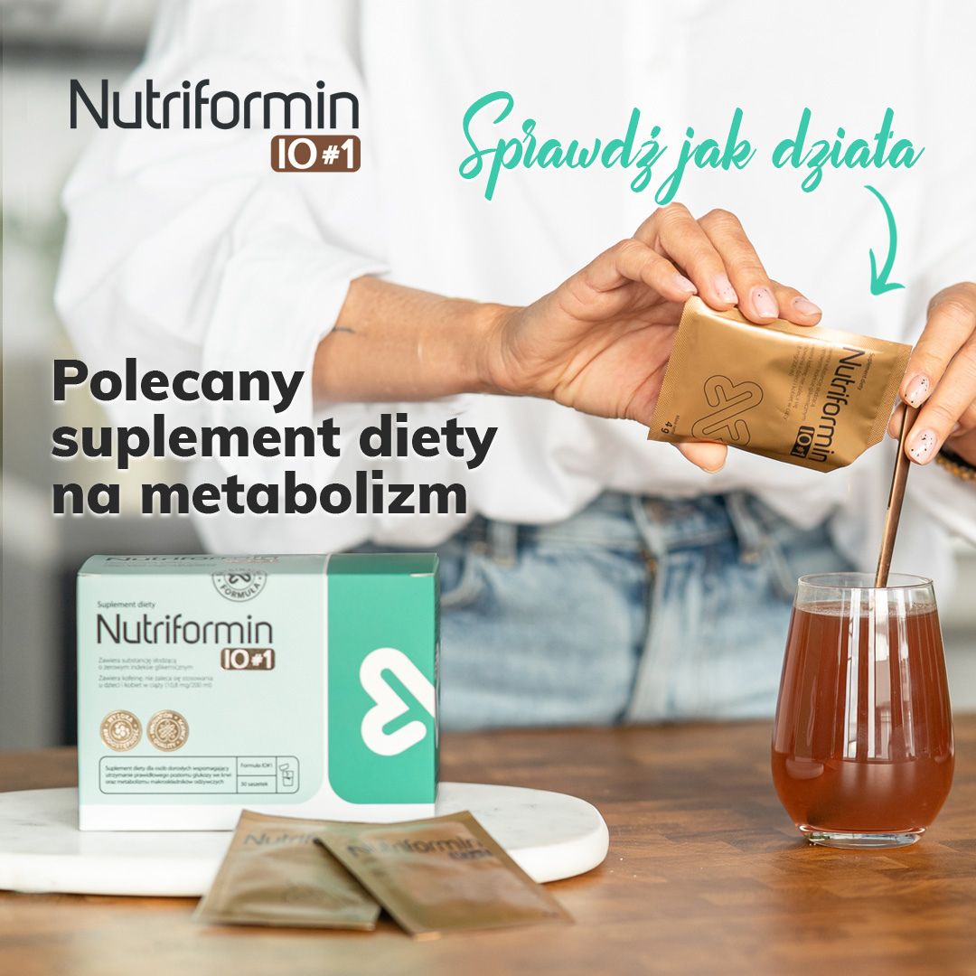 Nutriformin polecany suplement diety na metabolizm